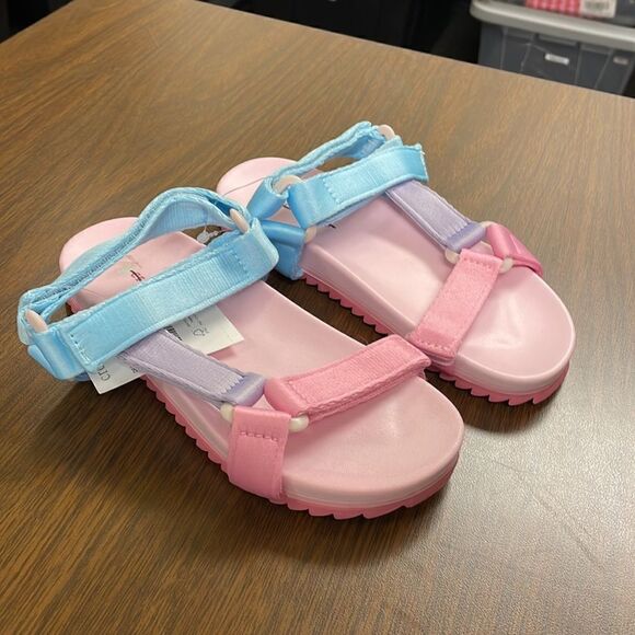 J. Crew Girls' sporty-strap sandals in colorblock* - Picture 3 of 5